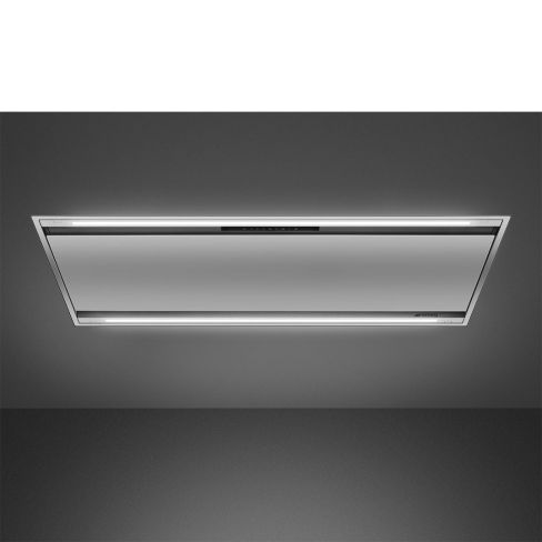 Smeg KLT12L4X 120cm Alta Ceiling Auto-Vent 2.0 Hood Stainless Steel