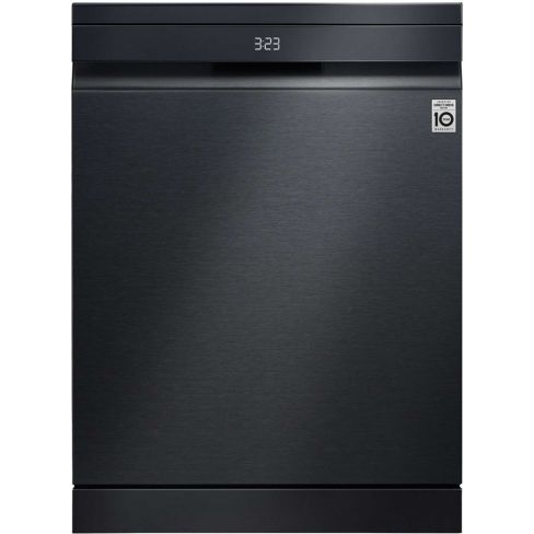 LG DF587HMS 14 Place Setting TrueSteam™ Full Size Freestanding Dishwasher, Matte Black A Rated