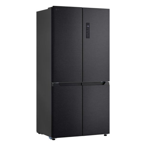 LG GMM42ABBEH 191cm 600L Tall American Style Fridge Freezer Matte Black
