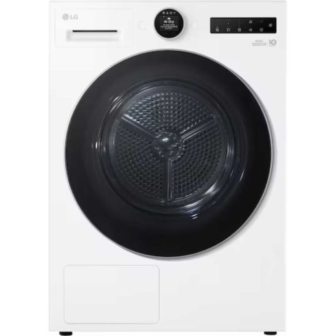 LG RHX7009TWB 9kg DUAL Inverter Heat Pump Tumble Dryer, White A+++ Rated