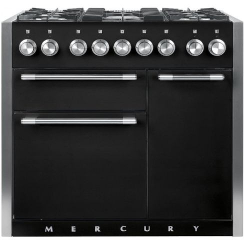 Mercury Home Del Only MCY1000DFAB Dual Fuel Range Cooker