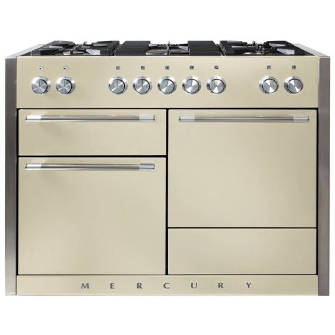 Mercury Home Del Only MCY1200DFOY Dual Fuel Range Cooker