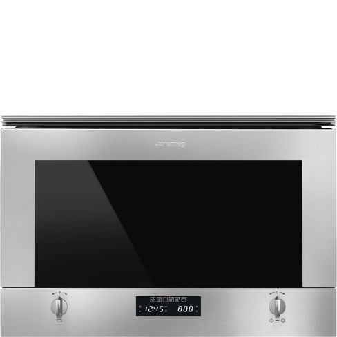 Smeg MP422X1 22l Built-in Microwave with grill in Stainless Steel