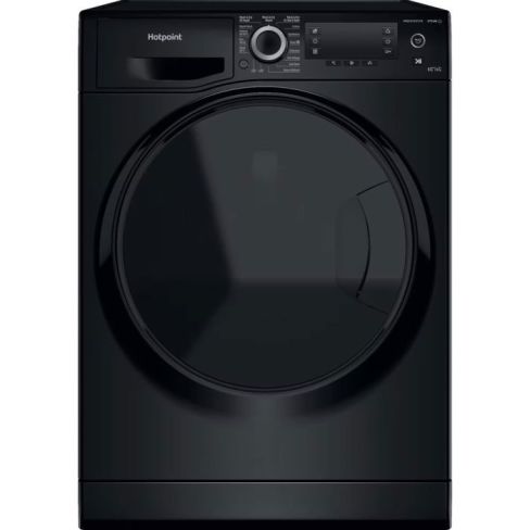 Hotpoint NDD86448BDAUK 8kg/6kg 1400 Spin Washer Dryer- Black