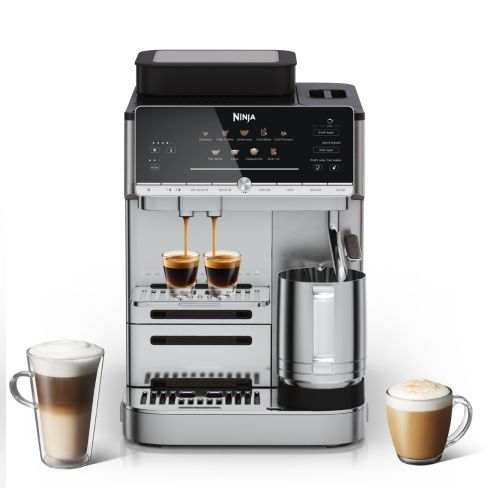 Ninja AE1001UK AutoBarista Bean to Cup Coffee Machine - Black/ Stainless Steel