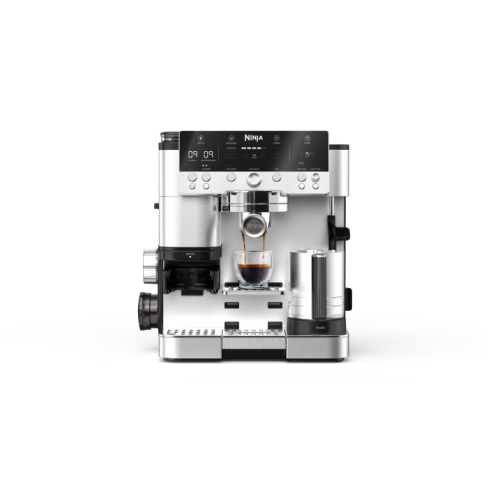 Ninja ES601UK Luxe Café Premier Series Espresso Machine - Black/Stainless Steel