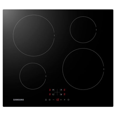 Samsung NZ64F3NM1AB/UR 59cm 4 Zone Induction Hob in Black