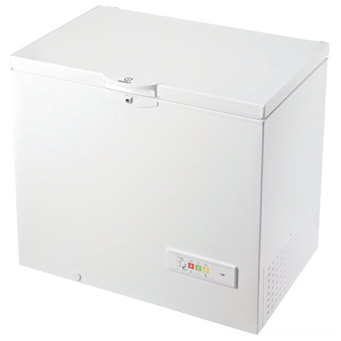 Indesit OS2A250H21 252 Litre Capacity, Low Frost Chest Freezer in White