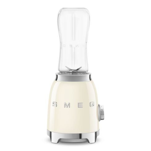Smeg PBF01CRUK 50's Style Mini Personal Blender & Smoothie Maker in Cream
