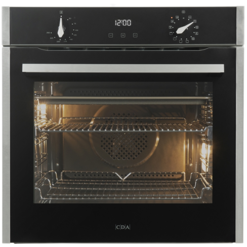 CDA SL300SS/1 Built-In Electric Single Oven in Stainless Steel, A Rated