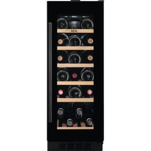 AEG AWS4020B5B Integrated Under Counter Wine Cooler In Black