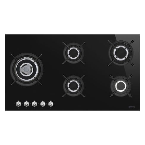 Smeg PV395LCN Gas On Glass Hob