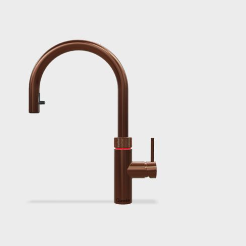 Quooker FXRRCO Tap Flex rose copper