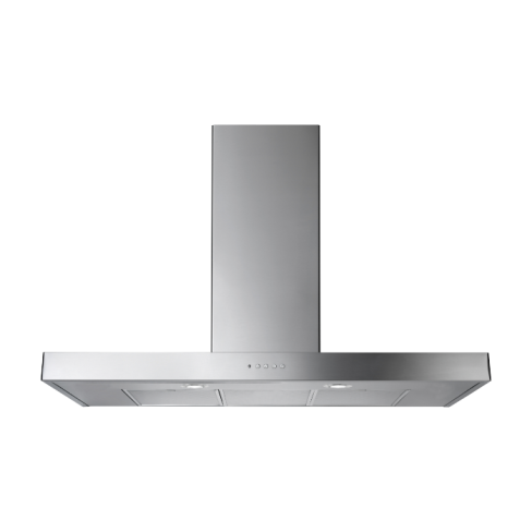 Rangemaster UHDF90SS/ 90Cm Flat Chimney Hood Stainless Steel