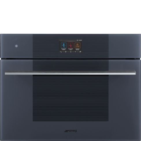 Smeg SBC4104G Linea 45cm compact Blast chiller, Neptune Grey