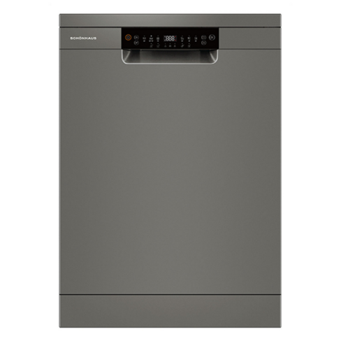 Schonhaus DWSF0115FSBG Full Size Freestanding Dishwasher - Graphite - B Rated