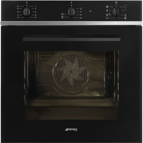Smeg SF64M3TB Cucina 60cm Built-In Single Oven, Black