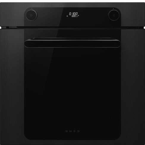 Smeg SFP6201TBI 60cm Musa Pyrolytic Single Oven in Black A+ Rated