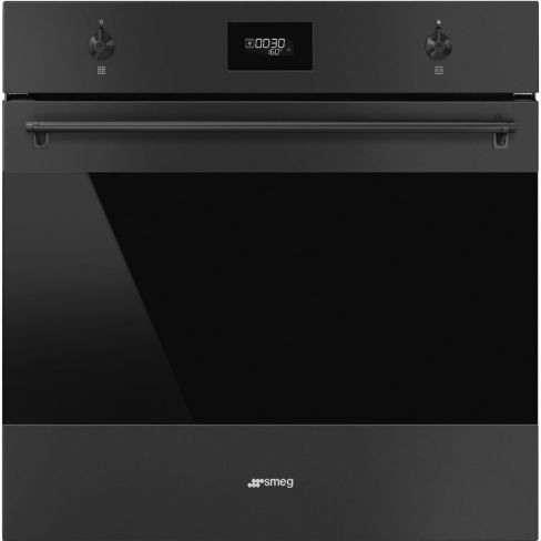 Smeg SFP6301TVN Classic 60cm Built-In Single Oven, Matte Black