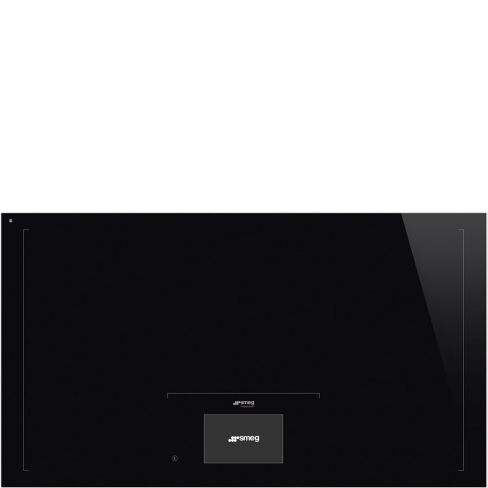 Smeg SIA1963D 90cm Universal Induction 6 Zone Hob with 7’’ TFT display, Black Glass