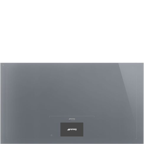 Smeg SIA1963DS 93cm Linea 6 Zones Induction Hob, With 7" TFT Display, Silver Glass