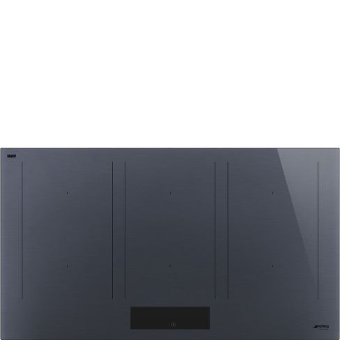Smeg SIM1964DG 90 cm Linea 6 Zones Induction Hob, Neptune Grey Glass