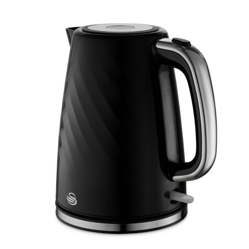 Swan SK14611BLK Rapid Boil Kettle 1.7L