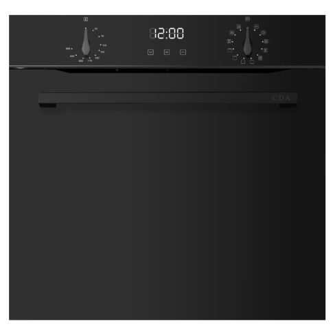 CDA SL300BL/1 Twelve Function Built In Multifunction Single Oven In Black