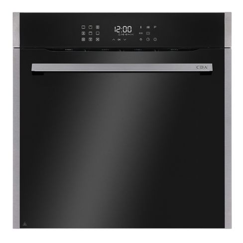 CDA SL550SS/1 Built In Thirteen Function, Pyrolytic Cleaning Oven in Stainless Steel, A+ Rated