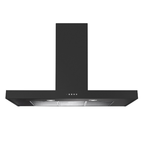 Rangemaster UHDF90SL/ 90Cm Flat Chimney Hood Slate