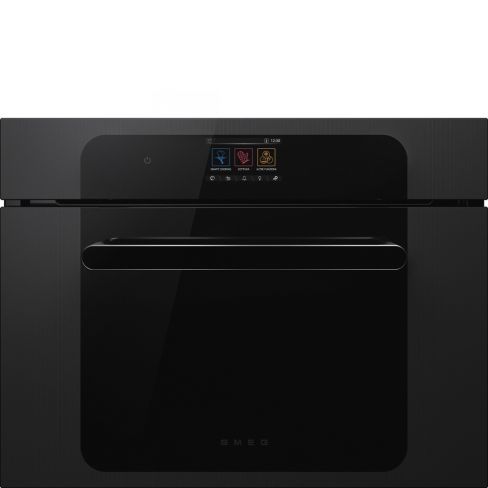 Smeg SO4204S4PBI Musa 45 Compact Steam100 Pro Oven in Black A++ Rated