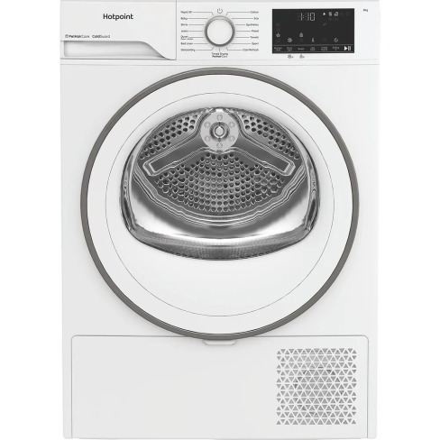 Hotpoint CHSD84MWWUK Freestanding, Heat Pump Tumble Dryer, 8kg, White