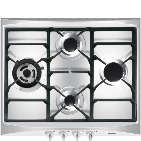 Smeg SR264XGH2 60 cm Cucina Gas Hob - Stainless Steel