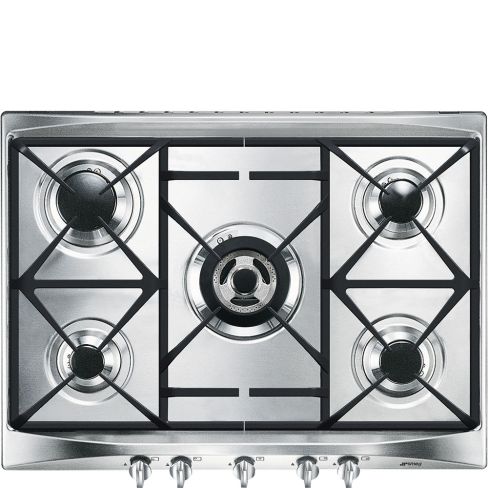 Smeg SR275XGH2 69cm Cucina Gas Hob - Stainless Steel