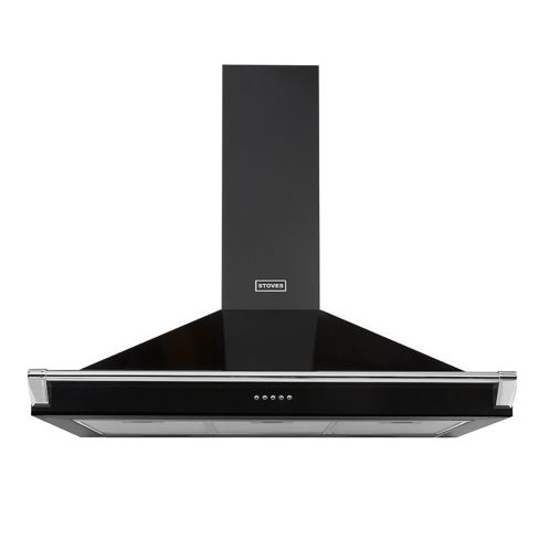 Stoves ST S900 RICH CHIM RAIL BLK Hood
