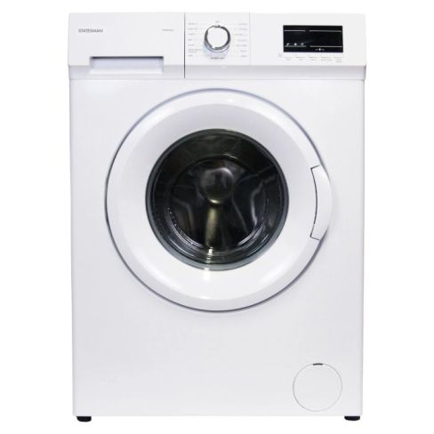 Statesman FWM0814W Freestanding Washing Machine, 1400rpm, 8Kg Load Capacity In White