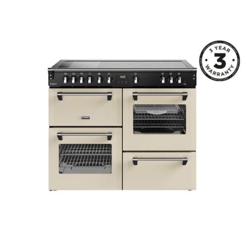Stoves ST DX RCA RICH 110EI RTY CRM 110cm Wide Range Cooker Induction - Cream - A Rated