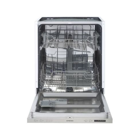 Stoves ST SDW60 60cm 14 Place Fully Integrated Dishwasher D Rated