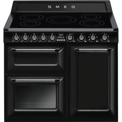 Smeg TR103IBL2 100cm Victoria Electric Range Cooker Black