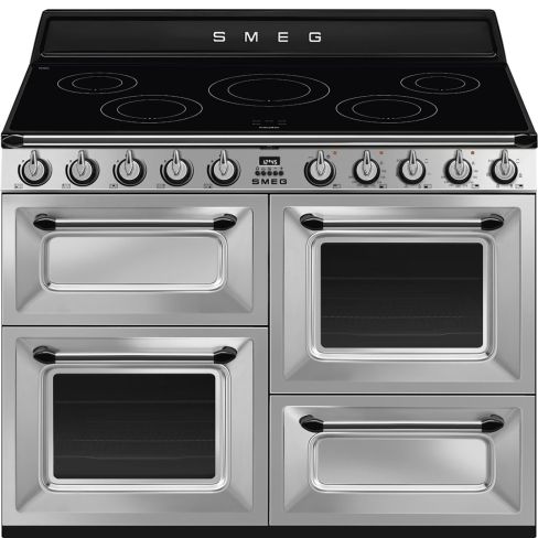 Smeg TR4110IX2 110cm Victoria Induction Range Cooker - Stainless Steel