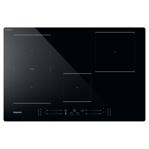 Hotpoint TS6477CCPNE 77cm CleanProtect, Flex Induction Hob, Black