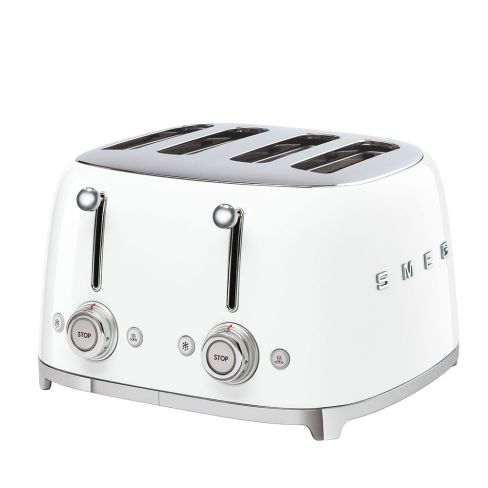 Smeg TSF03WHUK 4-Slice Toaster White