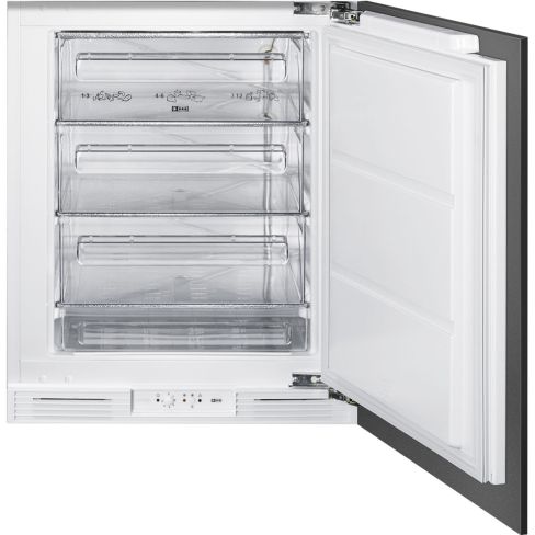 Smeg UKU8F082DE 60cm Built-in Under-Counter Freezer, Fixed Hinge System, Manual Defrost