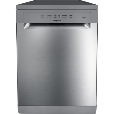 Hotpoint H2FHL626XUK Freestanding Full Size Dishwasher in Inox