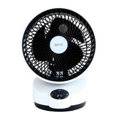 igenix IGFD4010W 10" Digital Air Circulator Desk Fan