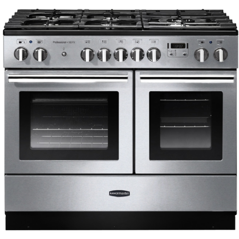 Rangemaster PROPL100FXDFFSS/C Dual Fuel Range Cooker