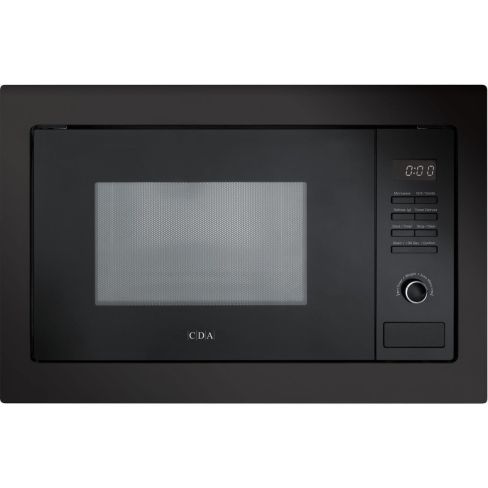 CDA VM231BL 25l Built-in microwave oven and grill in black