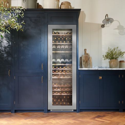 Caple WC1792 Integrated In-Column Triple Zone Wine Cooler Stainless Steel