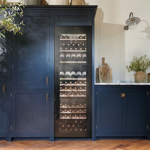 Caple WC1796BG 179cm Tall Integrated In Column Triple Zone Wine Cooler – Black