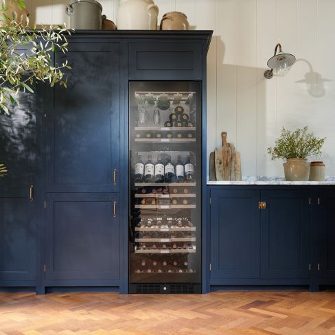 Caple WF1553BG Freestanding Triple Zone Wine Cooler Black